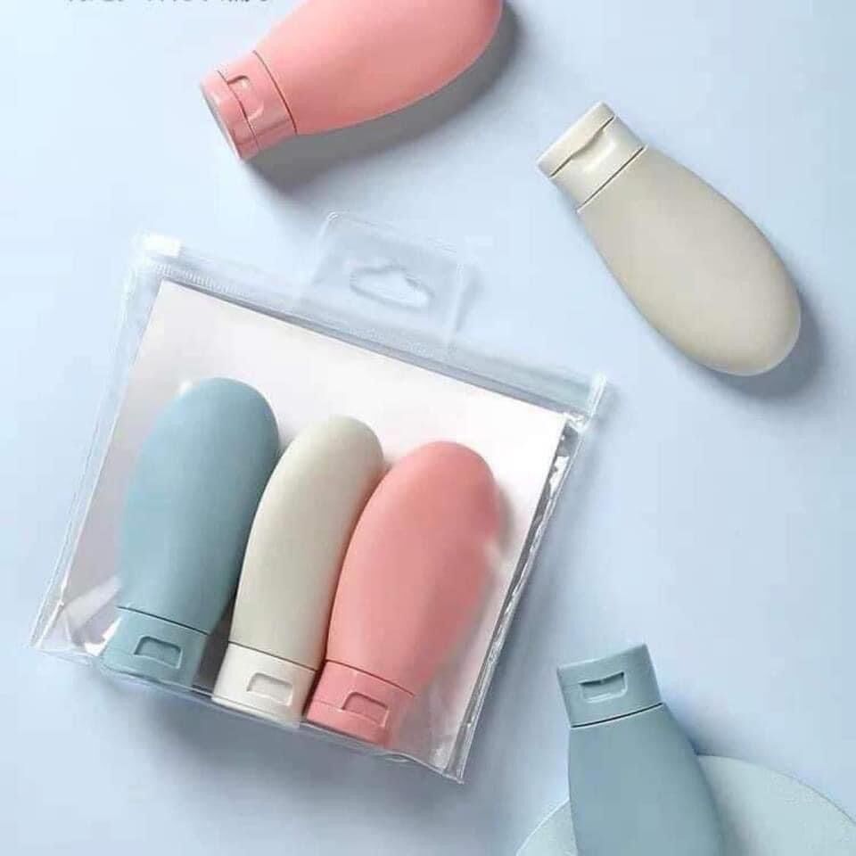 Combo 3 lọ chiết mỹ phẩm du lịch tiện dụng