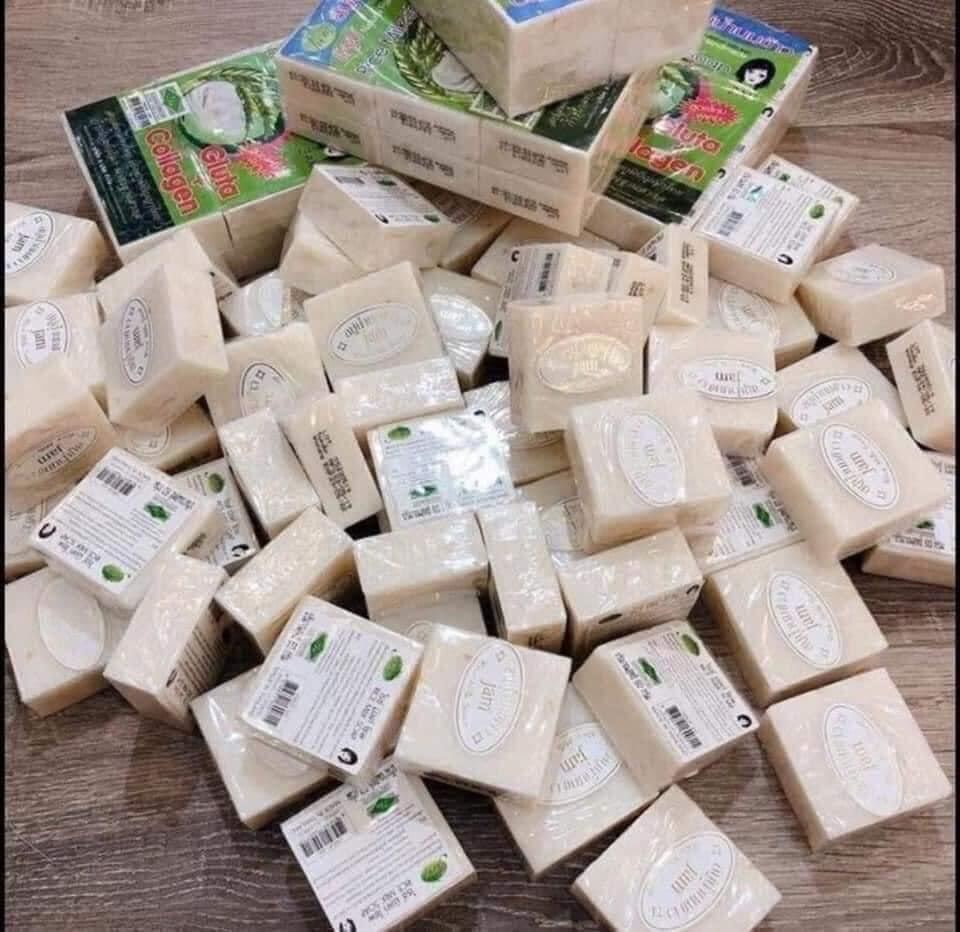 xà phòng cám gạo THÁI LAN lẻ 10k/bánh