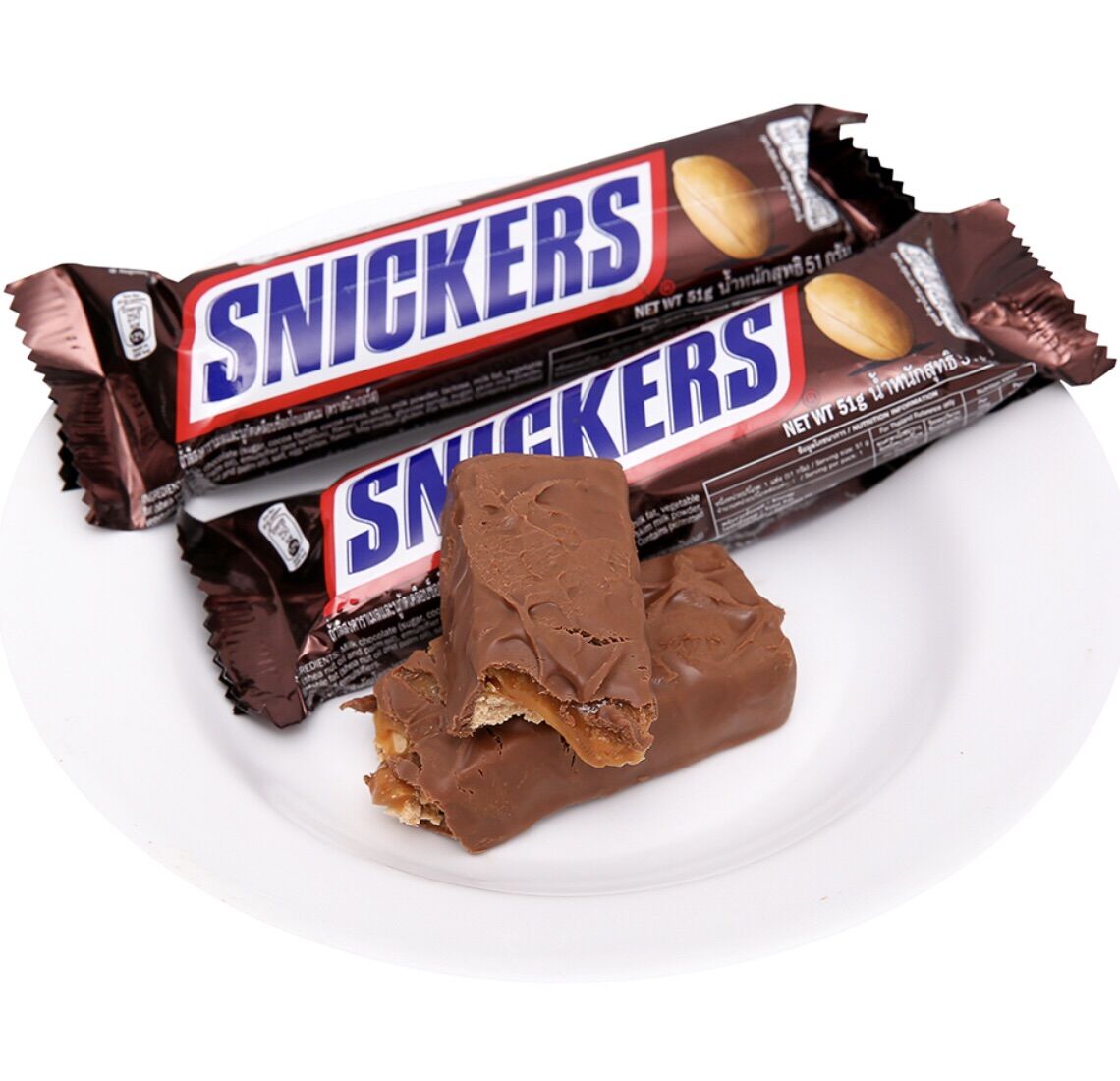 KẸO SOCOLA SNICKERS 3 THANH GÓI 153GR- 11198