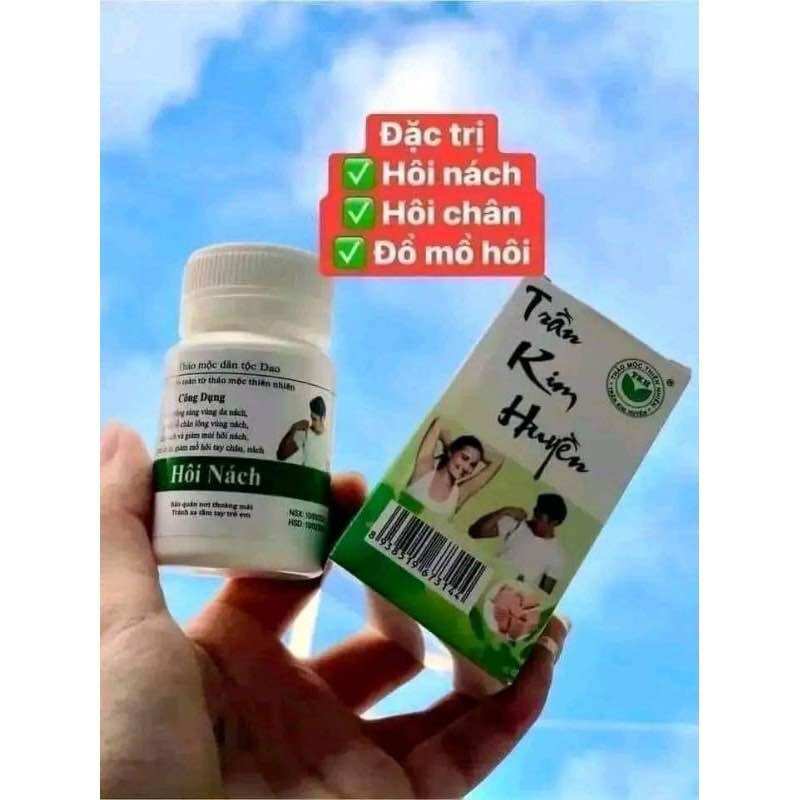 Trị hôi nách hôi tay chân