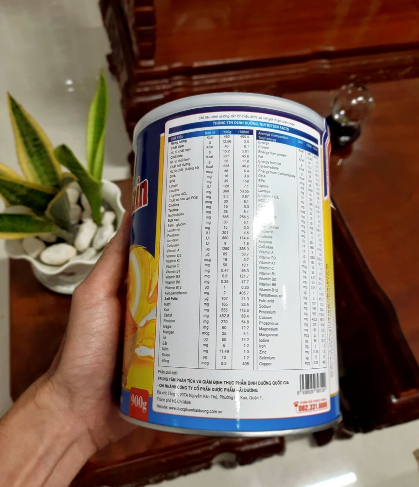 Combo 3 hộp sữa nghệ Nano curcumin 900gr