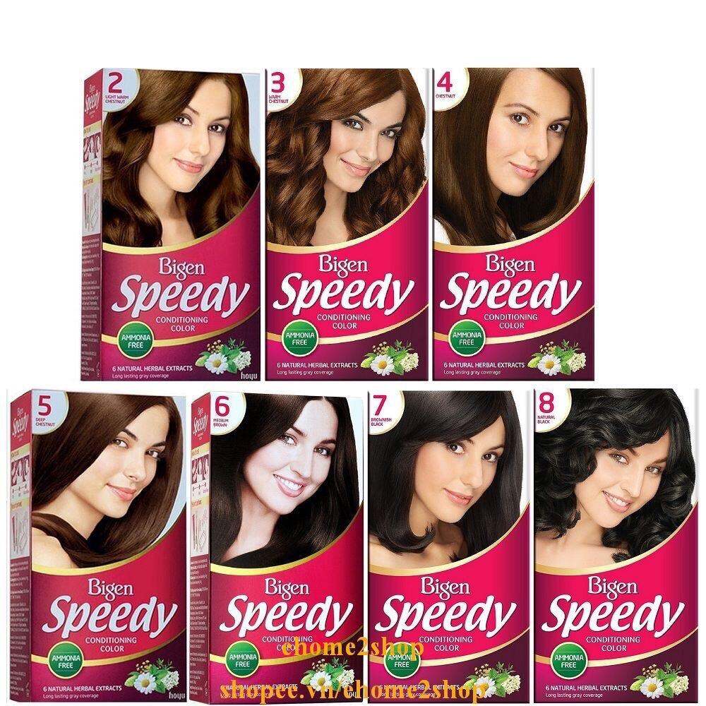 Thuốc Nhuộm Tóc Phủ Bạc Của Nhật Bigen Speedy