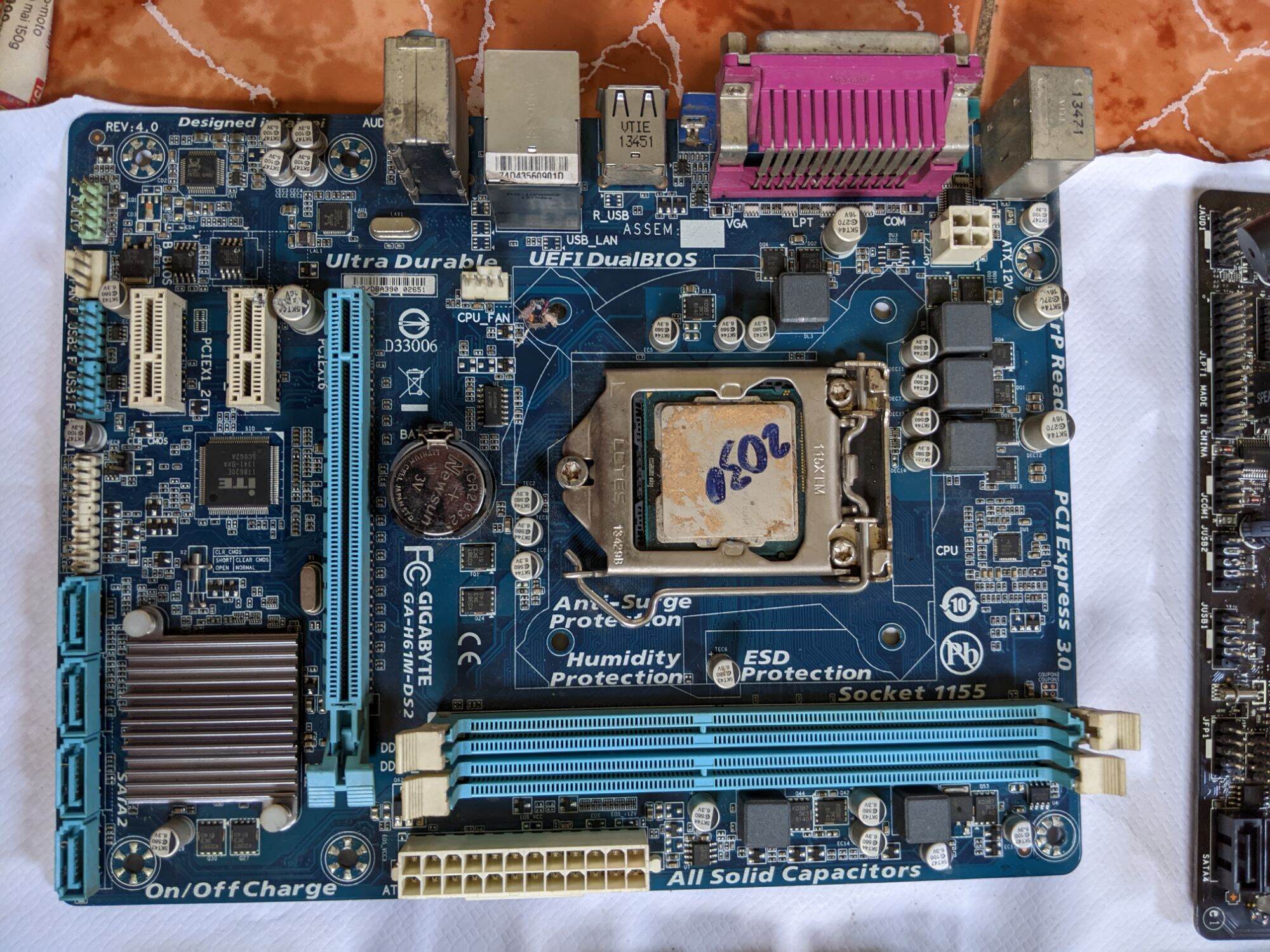 Combo main h61 các loại + chip g2020, g2030