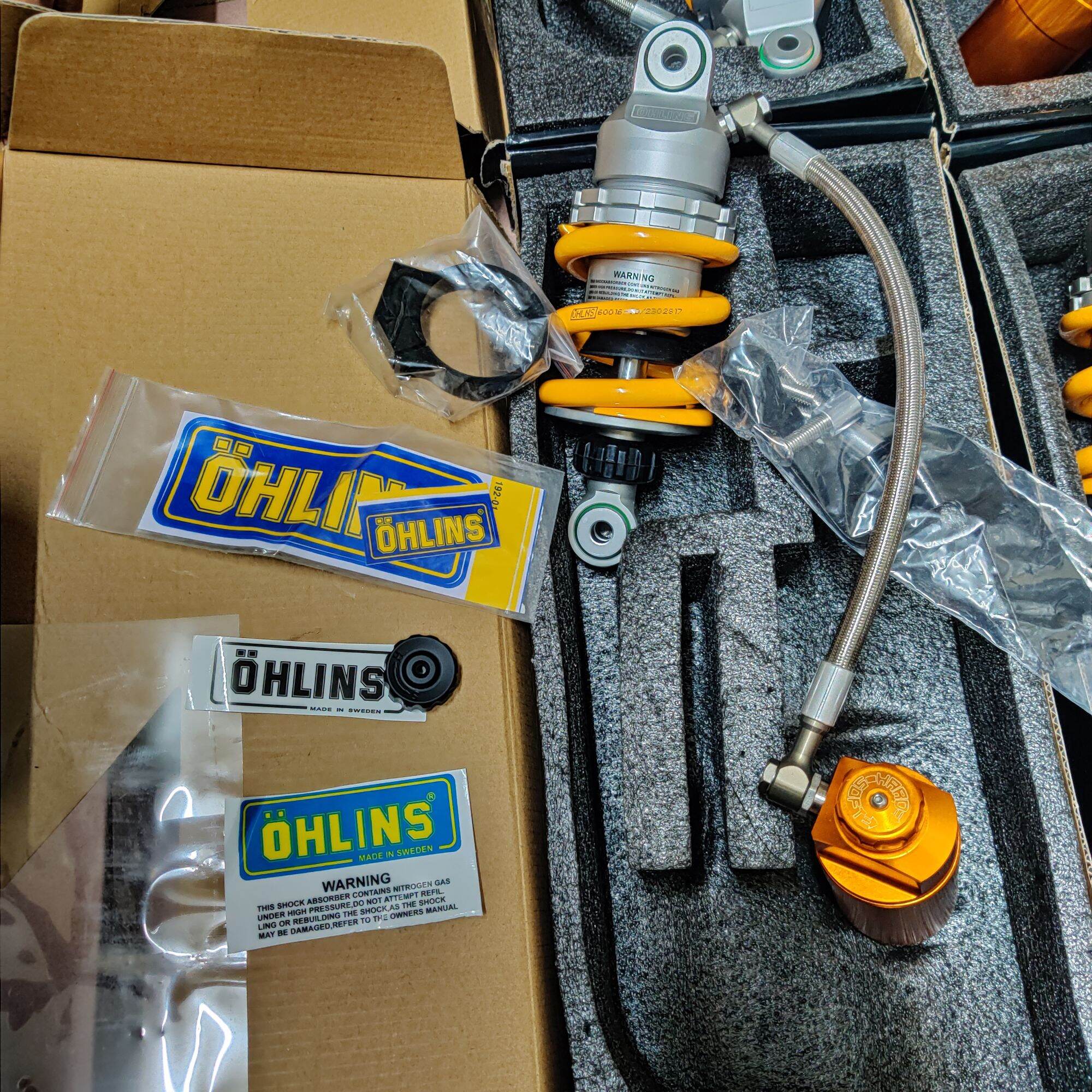 Phuộc ohlins bình dầu xoay 360 độ lắp ex135 ex150 ex2010 ex155....