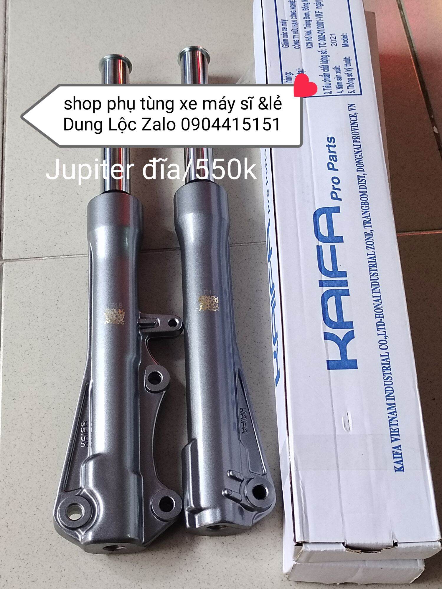 Cặp phuột trước dùng cho dòng xe máy Jupiter thắng đĩa hàng công ty đài loan ???????? sản xuất bền đẹp độ nhún em