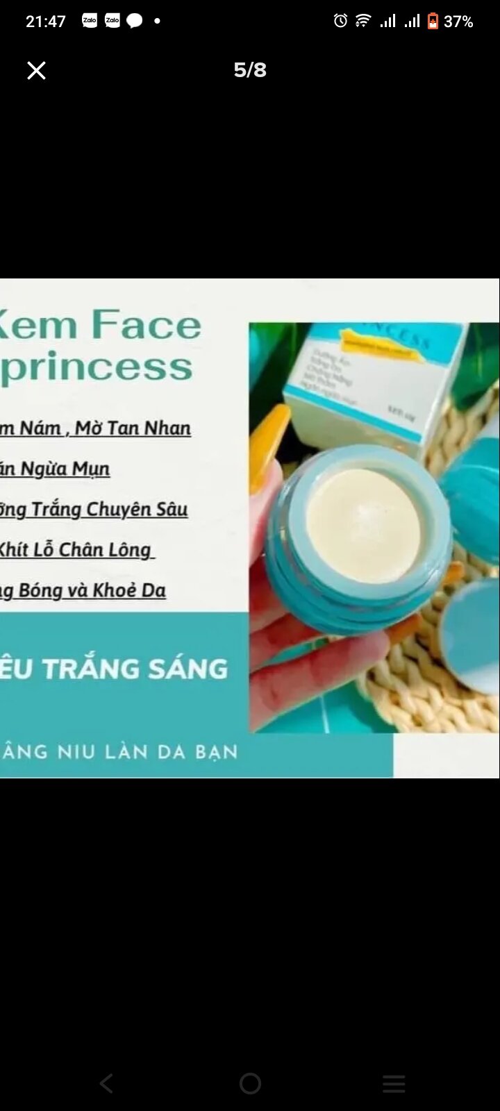 kem face princess , chính hãng 💯