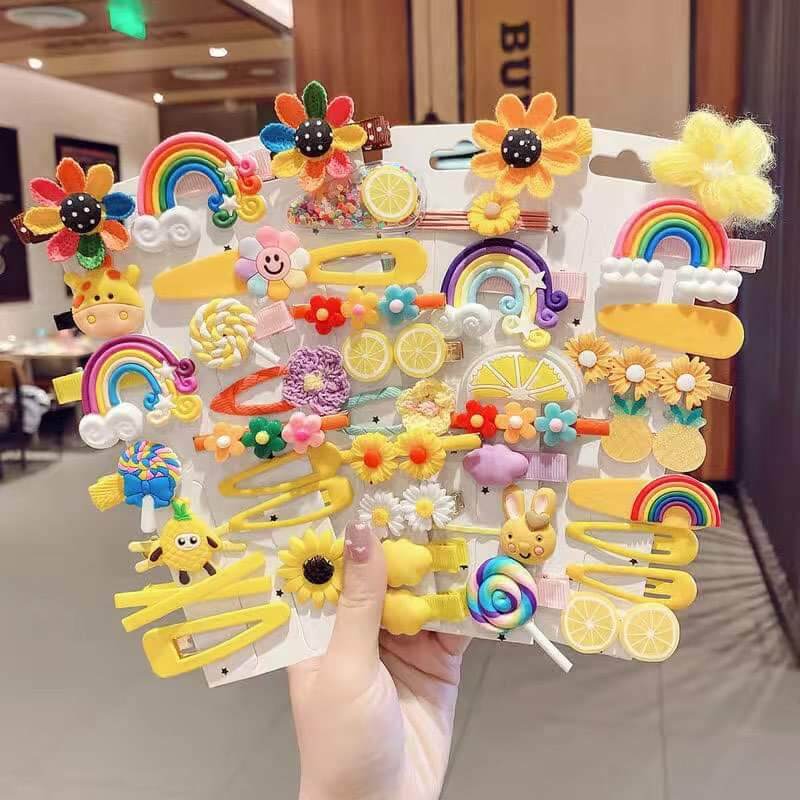 *Set kẹp loại 1 hàn quốc cho bé