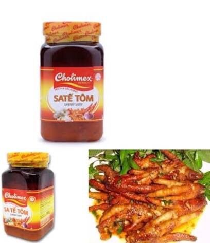 Satế tôm Cholimex hũ 450g