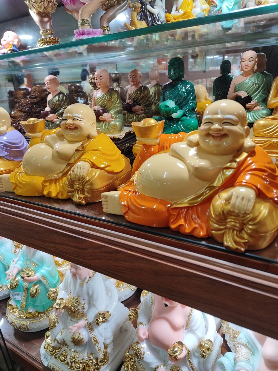 Tượng phật Di lặc 23*14*15