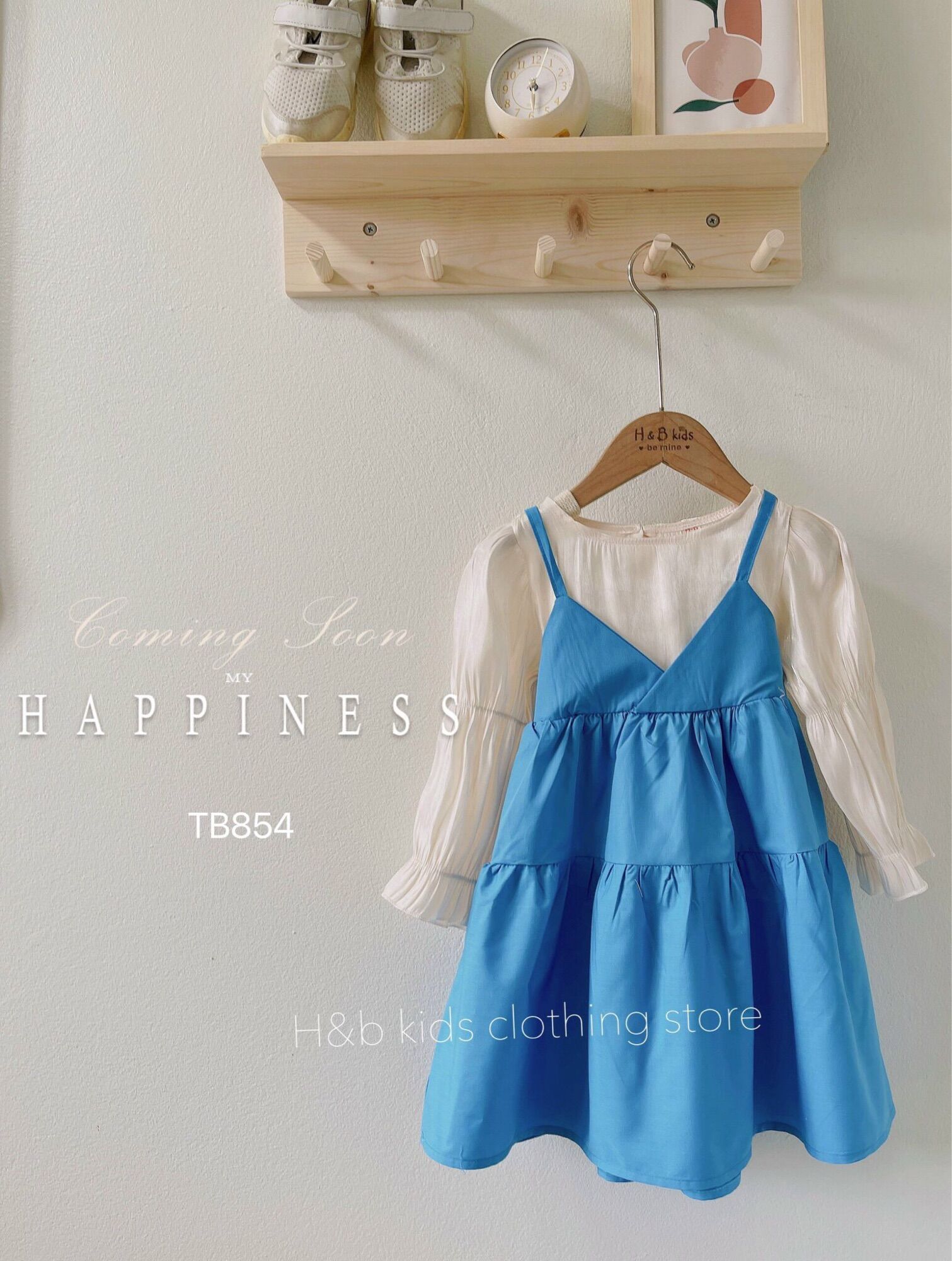 Đầm xòe xinh thắt nơ cho bé gái ( 9-22kg)
