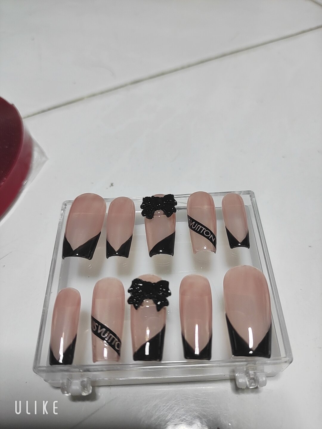 nail box fend nơ xinh
