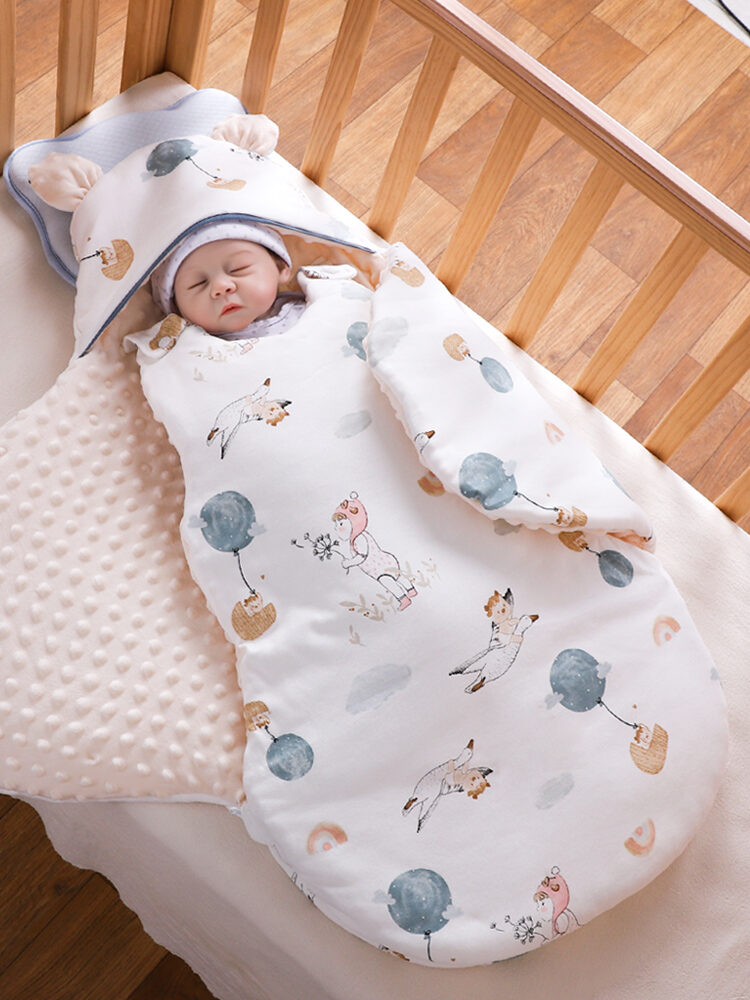 Túi Ngủ Bằng Vải Cotton Dày Cho Trẻ Sơ Sinh Túi Ngủ Mùa Đông Túi Ngủ Mùa Hè Túi Ngủ Mùa Xuân Túi Ngủ