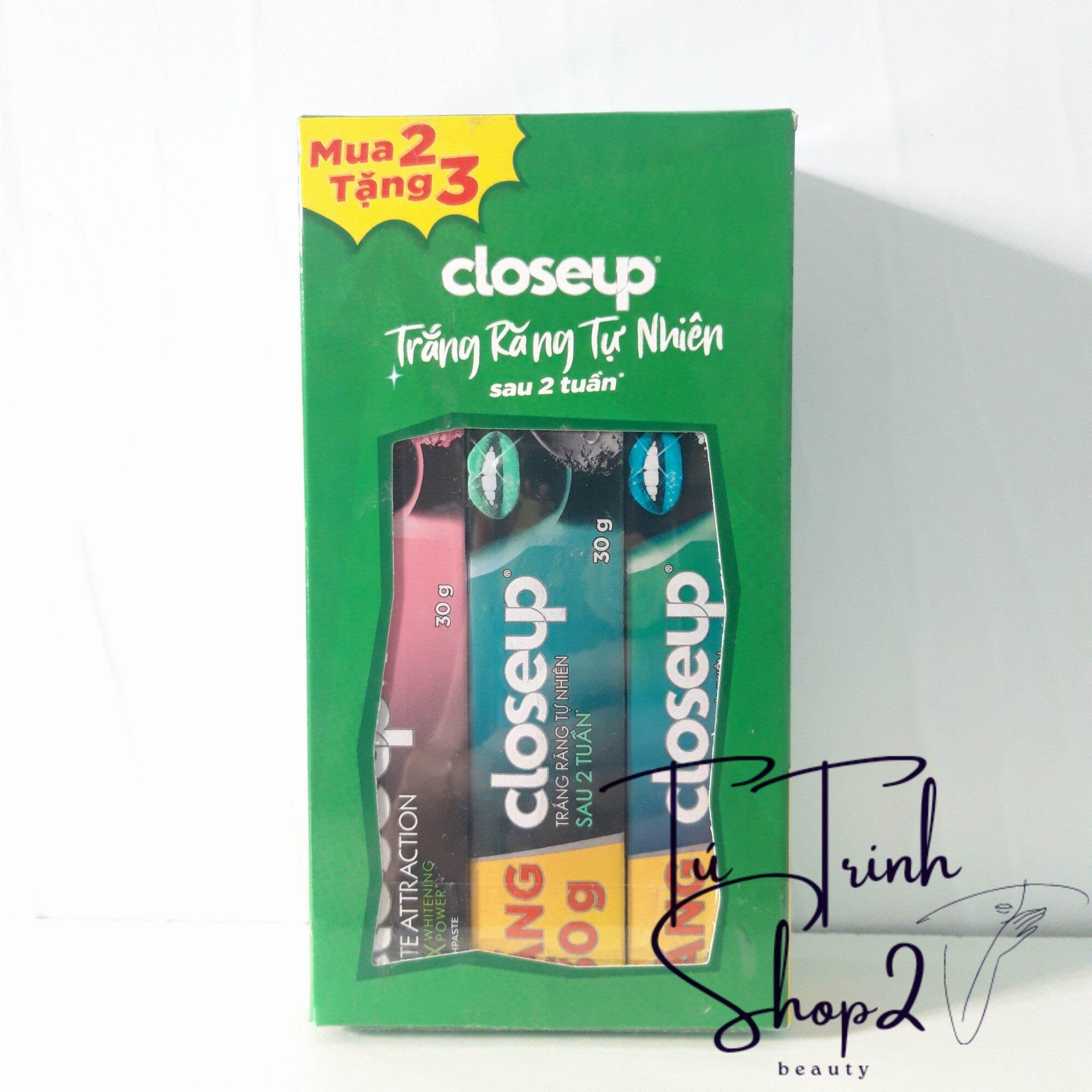 Mini Bộ 3 Cây Kem Đánh Răng CLOSEUP 30g