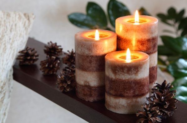 Nến thơm đà lạt hương vanilla cafe cacao