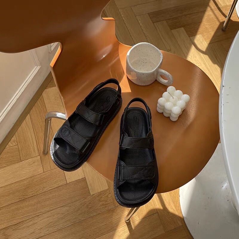 SANDAL NỮ TRẦN TRÁM CAO SU DẺO