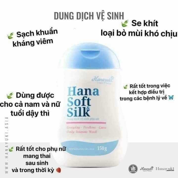 DDVS Hana Soft Silk chính hãnh có tem chống hàng giả