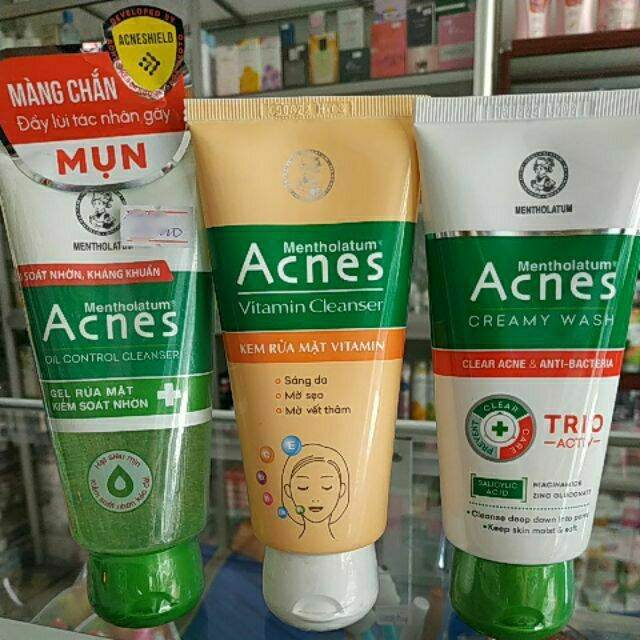 [HCM]SỮA RỬA MẶT"ACNES"LỚN 100GR!SẠCH MỤN HẾT THÂMSẠCH NHỜN HIỆU QUẢ!HÀNG CHÍNH HÃNG