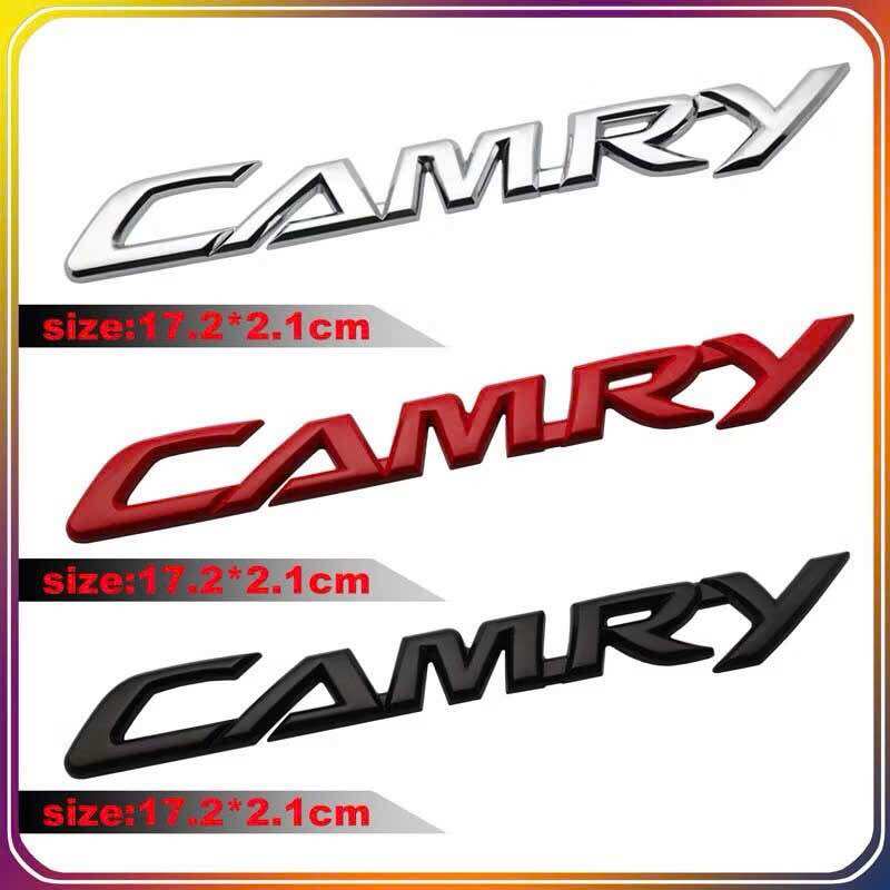 Metal Camry Lettering Sticker for Toyota Camry Metal Camry Logo Giá 70,000 Đồng*Miễn phí vận chuyển