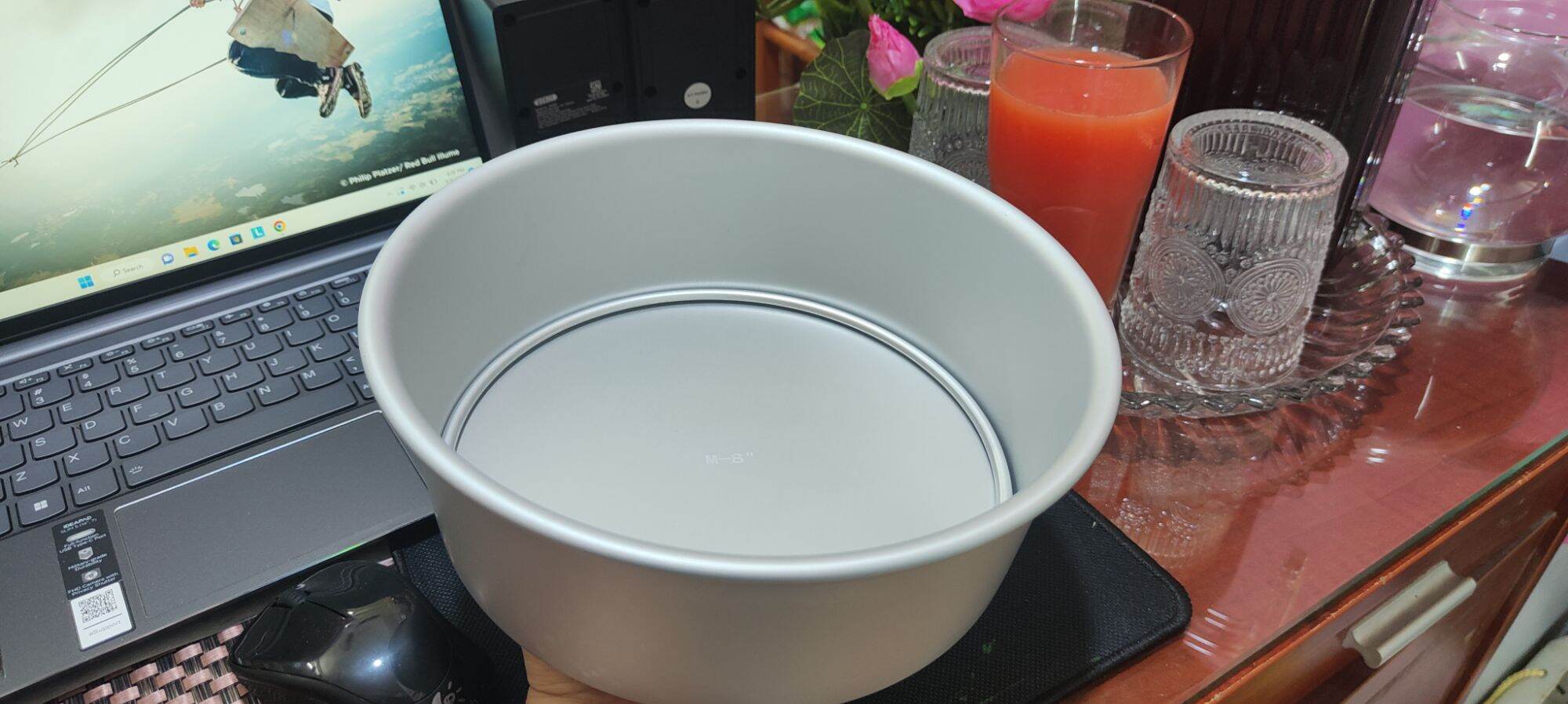 Khuôn nhôm đúc đế rời 18 cm