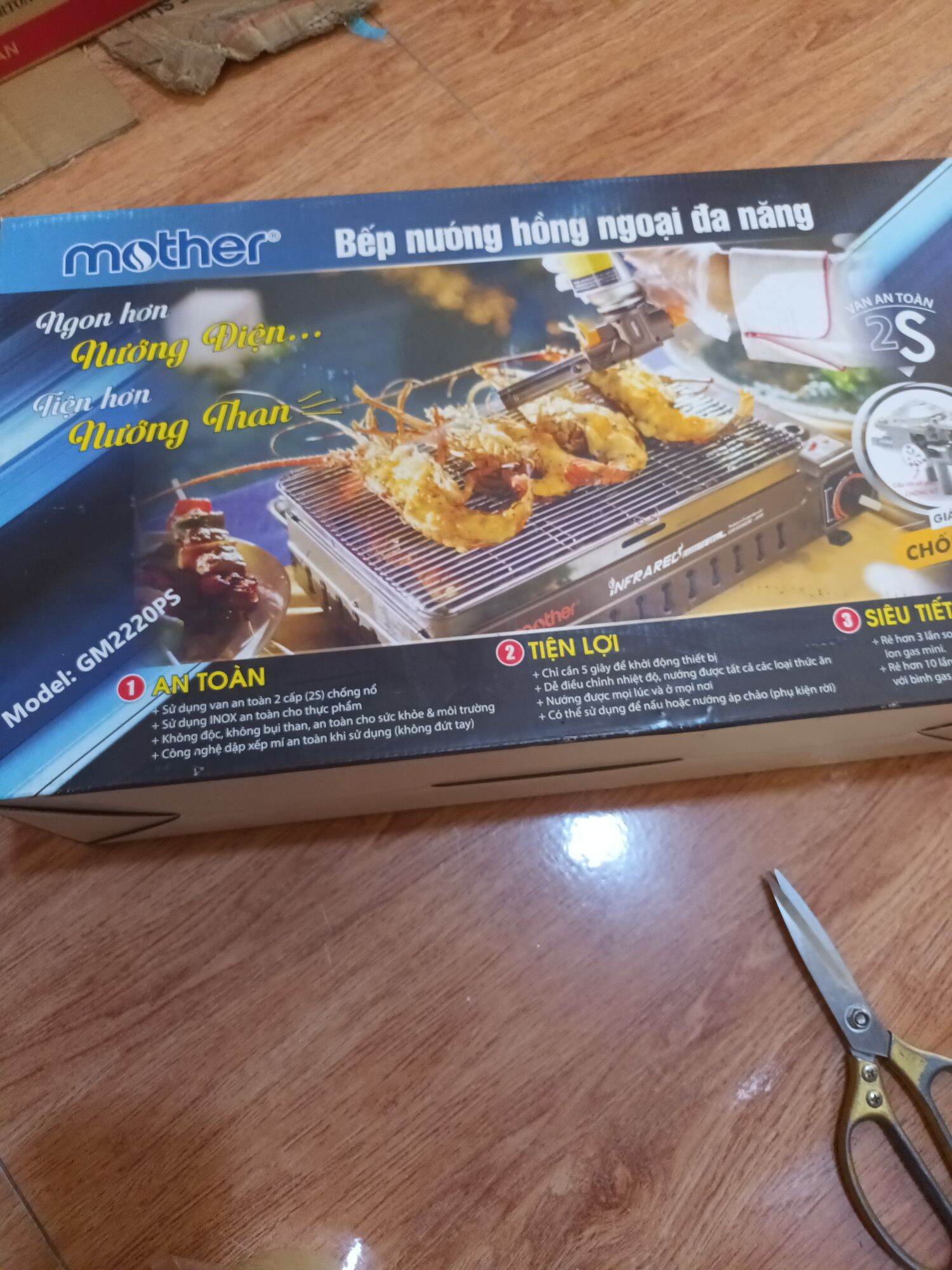 [Hàng chính hãng]Bếp nướng ga mini Namilux GM2120PS,2220ps,giao màu ngẫu nhiên