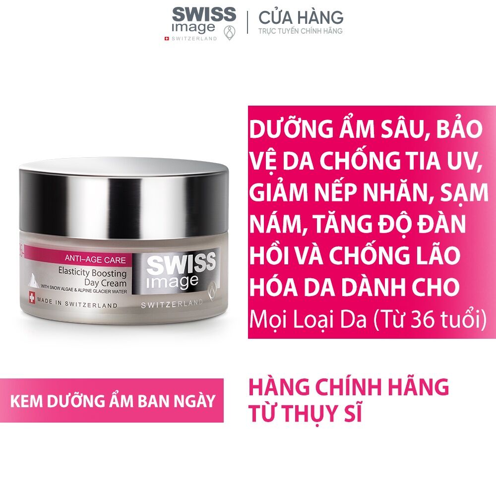 Kem Dưỡng Ẩm Ngừa Lão Hoá Ban Ngày 36+ Elasticity Boosting Day Cream 50ml - Swiss Image