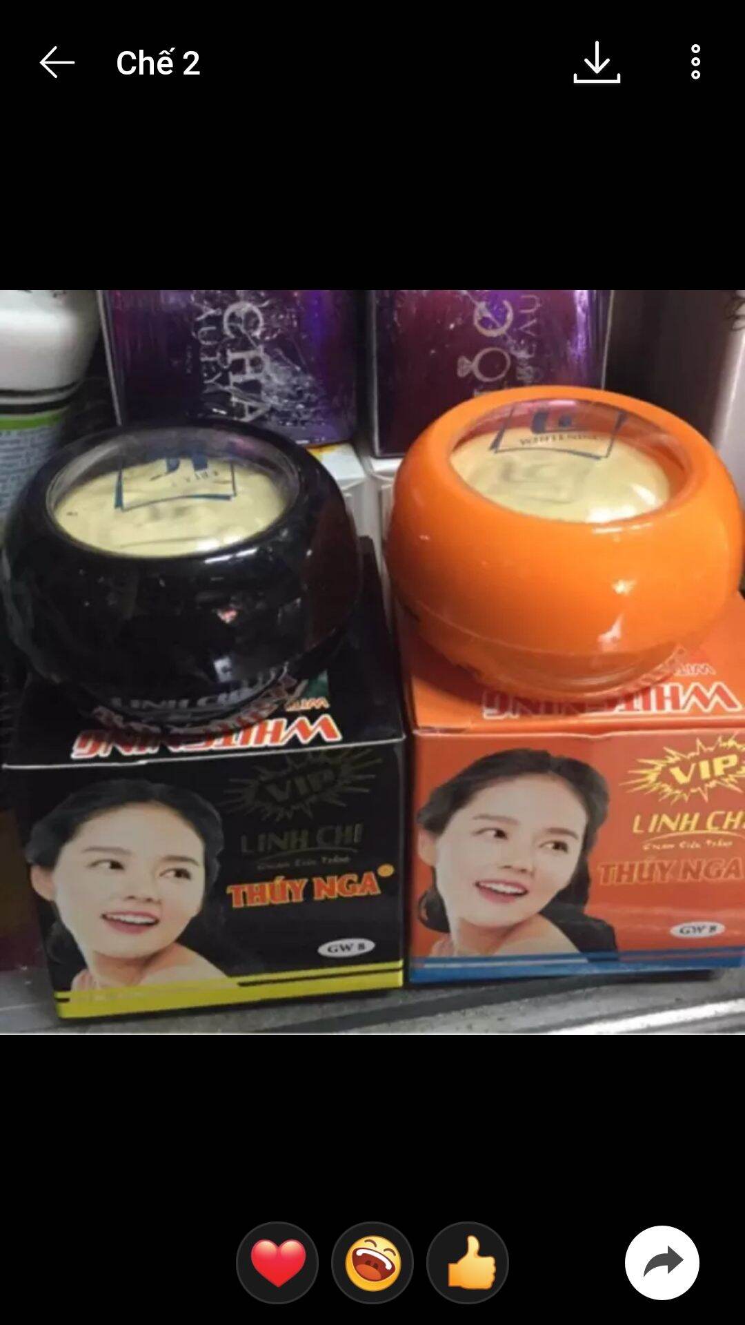 Kem linh chi đen 8g