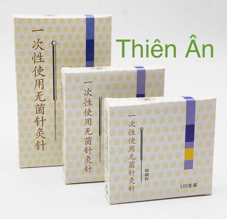 Kim châm cứu Vân Long - Hộp 100 kim