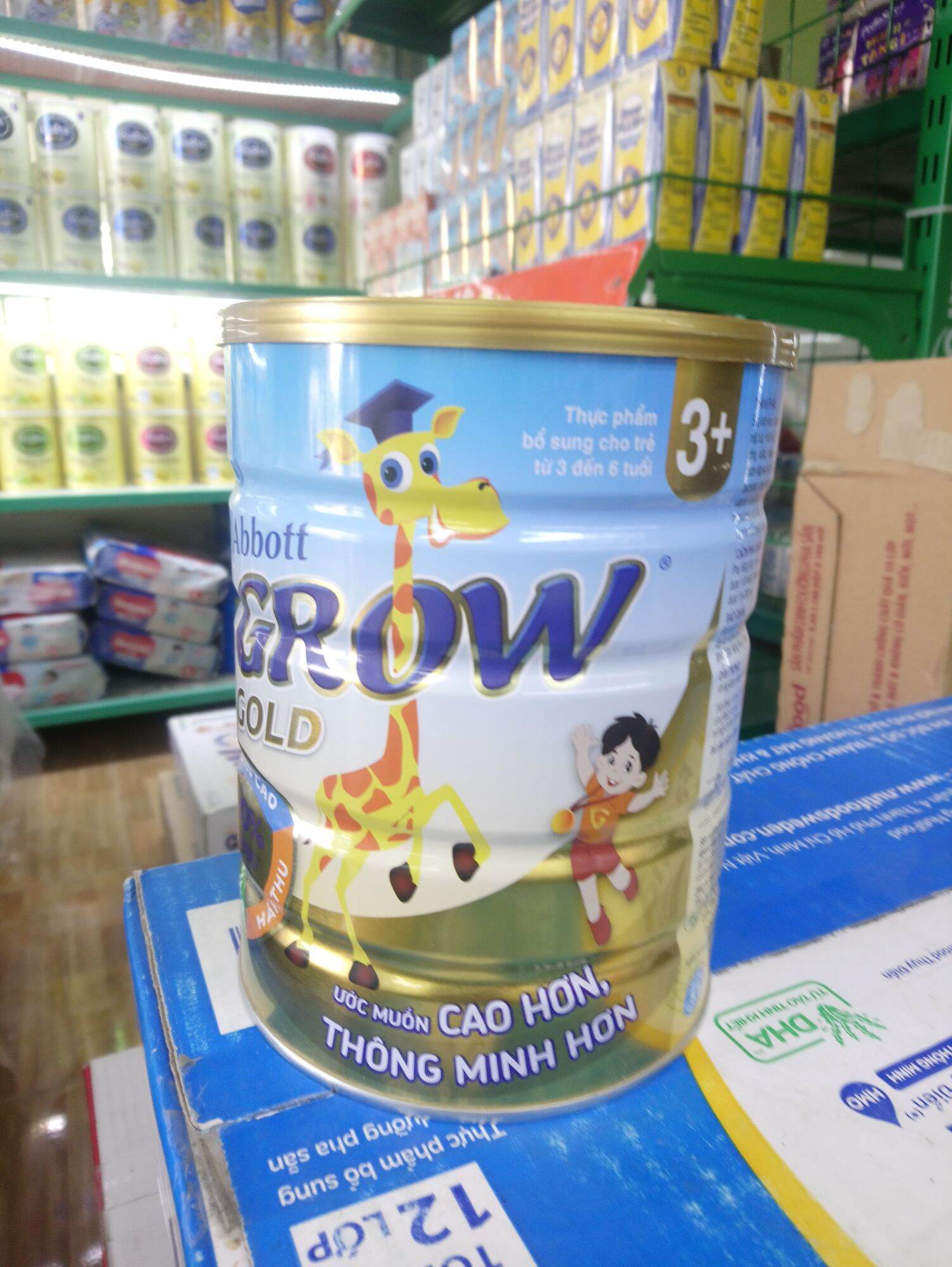 sữa abbott GROW 900G 1 2 3 4 3+ 6+