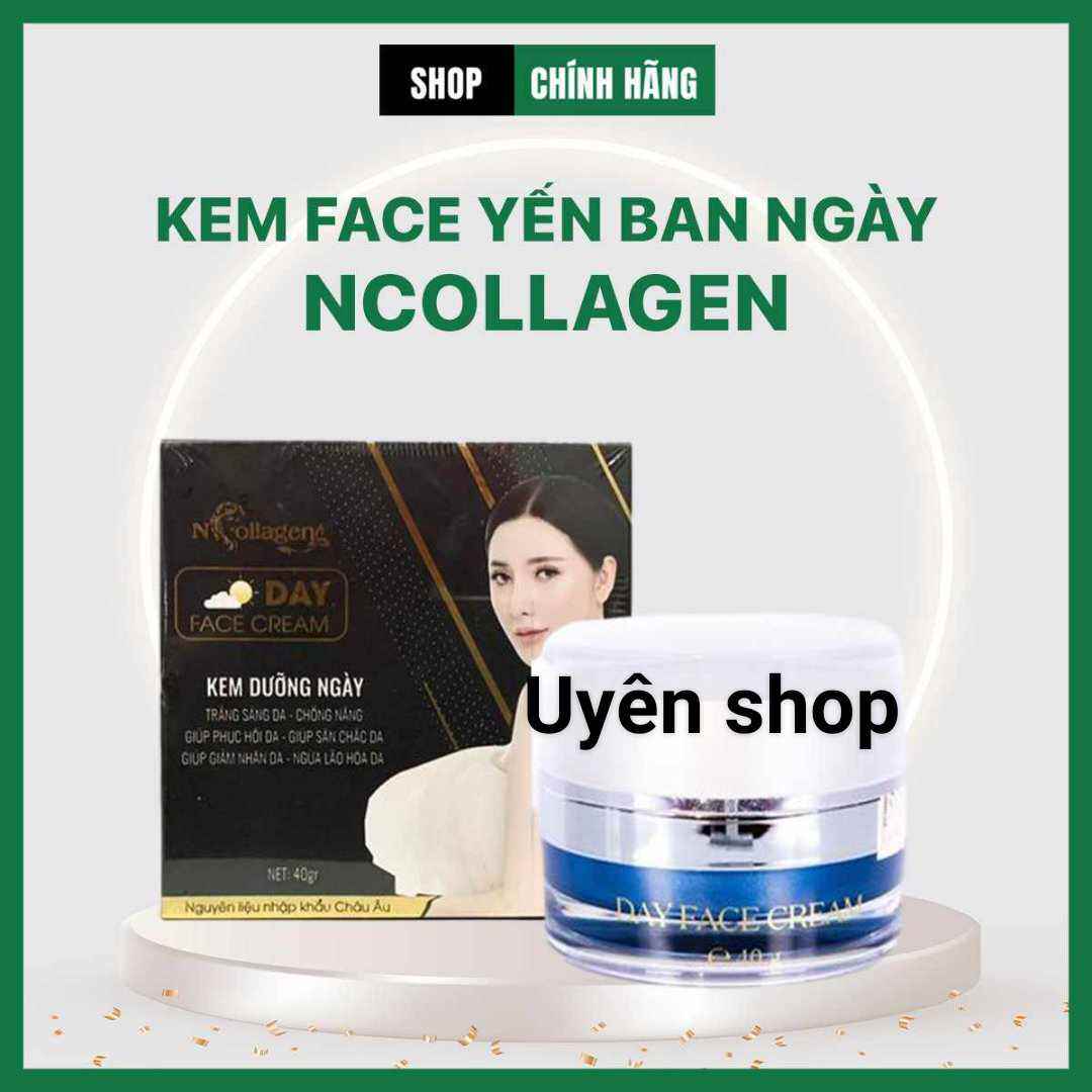 Kem face yến ncolagen ban ngày chính hãng 40g