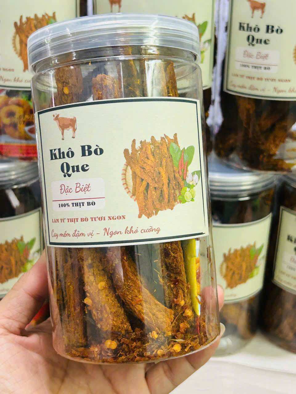 KHÔ BÒ QUE MỀM 300g