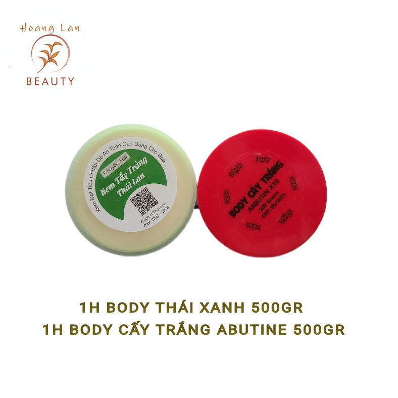 COMBO BODY THÁI XANH + BODY CẤY TRẮNG ARBUTIN