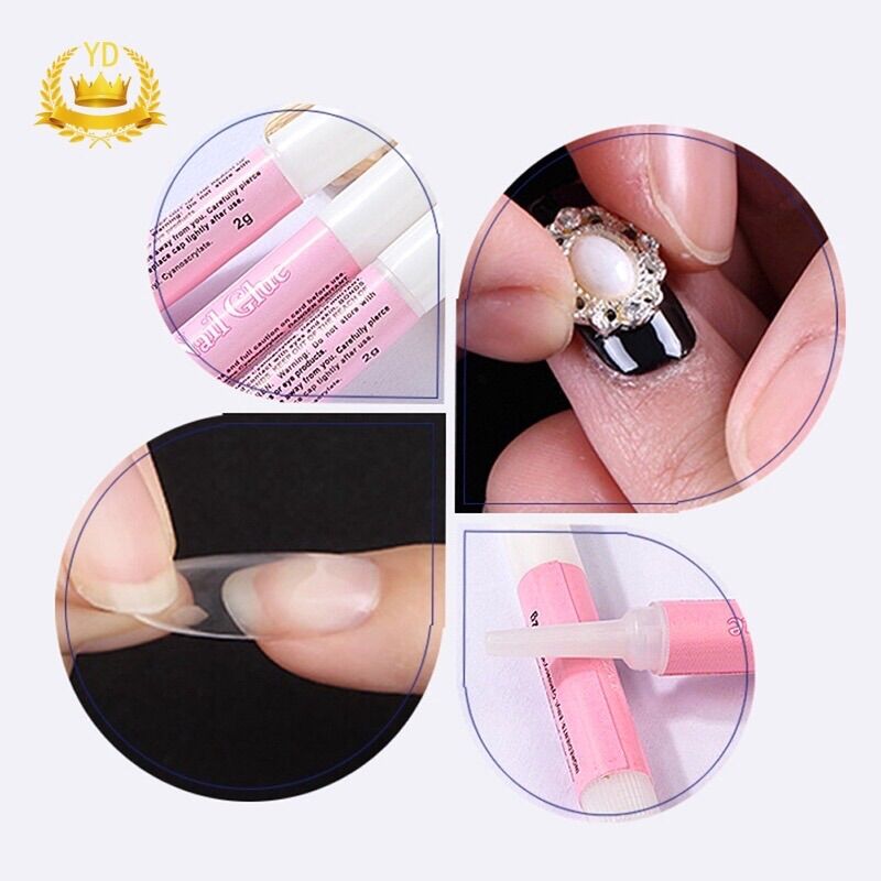 2 Keo dán móng tay giả chuyên dụng