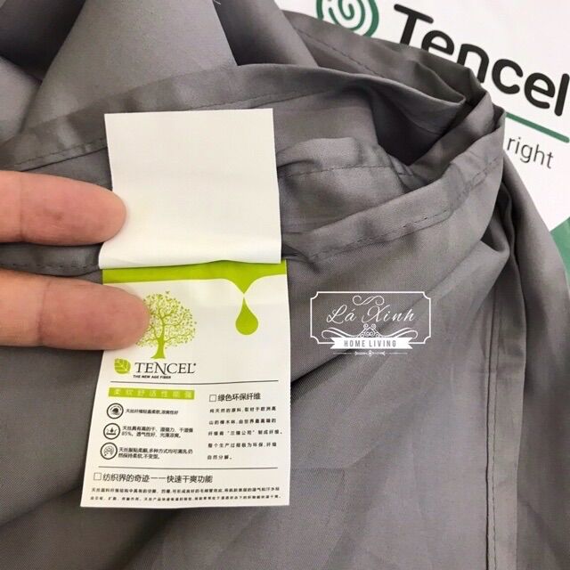 Set Ga Gối Lụa Tencel 80s Trơn
