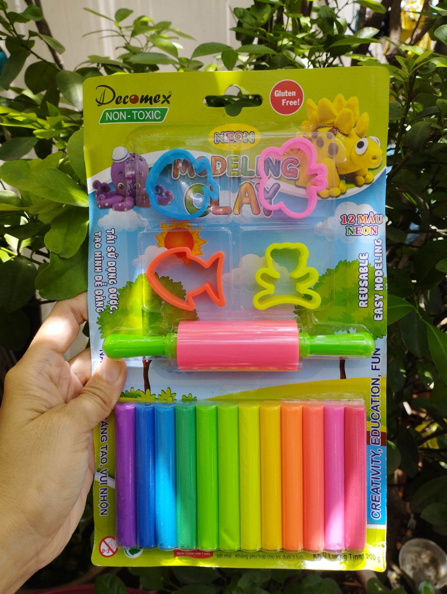 Đồ Chơi Đất Nặn Cho Bé Có Khuôn