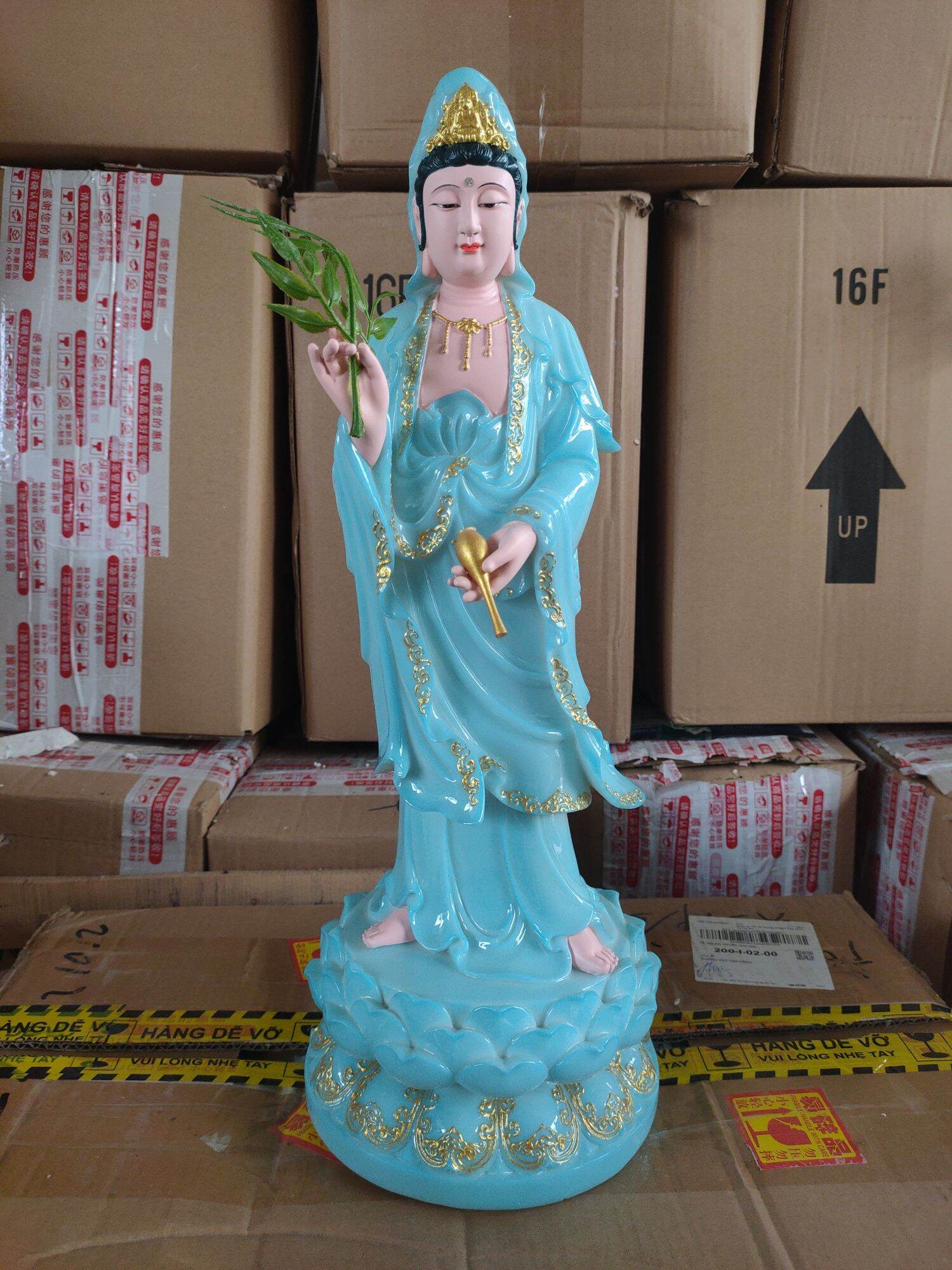 Tượng quan âm nam hải cao 50cm