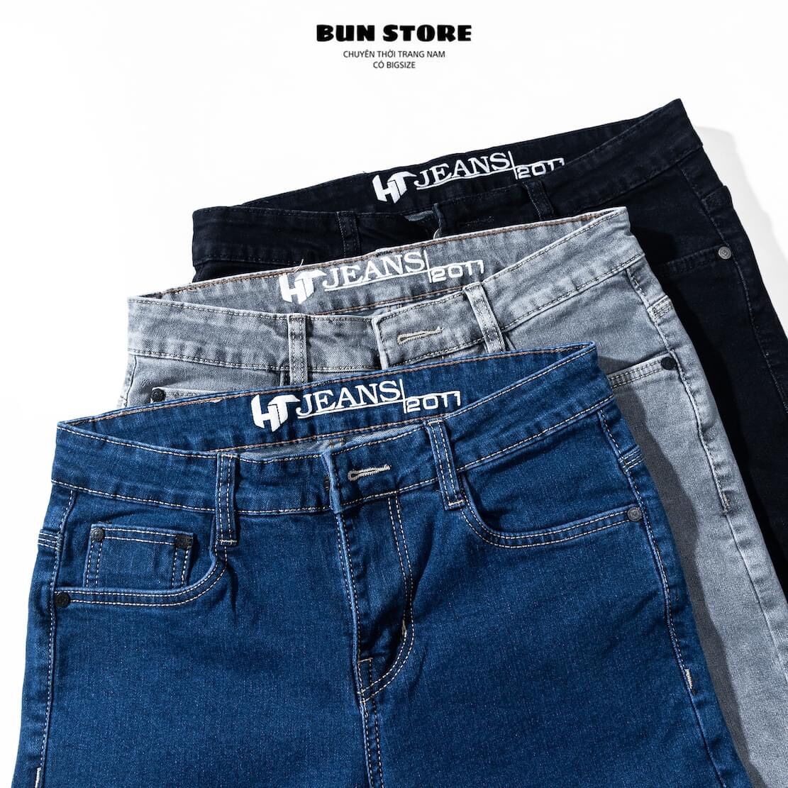 Quần Jeans Thun Nam size 28-44 bigsize