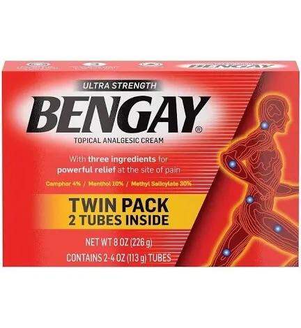 2 tube kem Bengay 113g hàng Mỹ