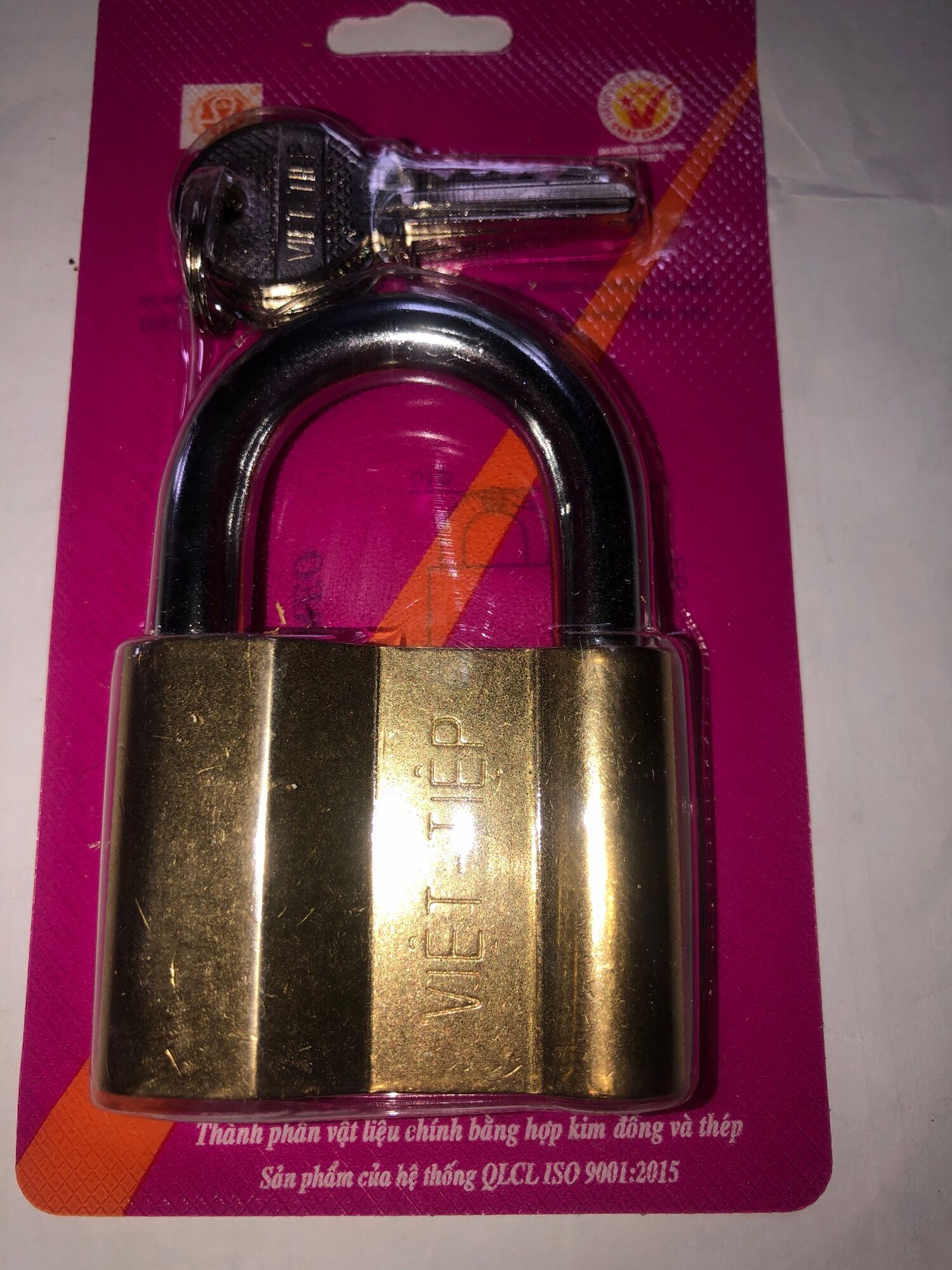 Ổ khóa Việt Tiệp Đồng Thau Đủ size
