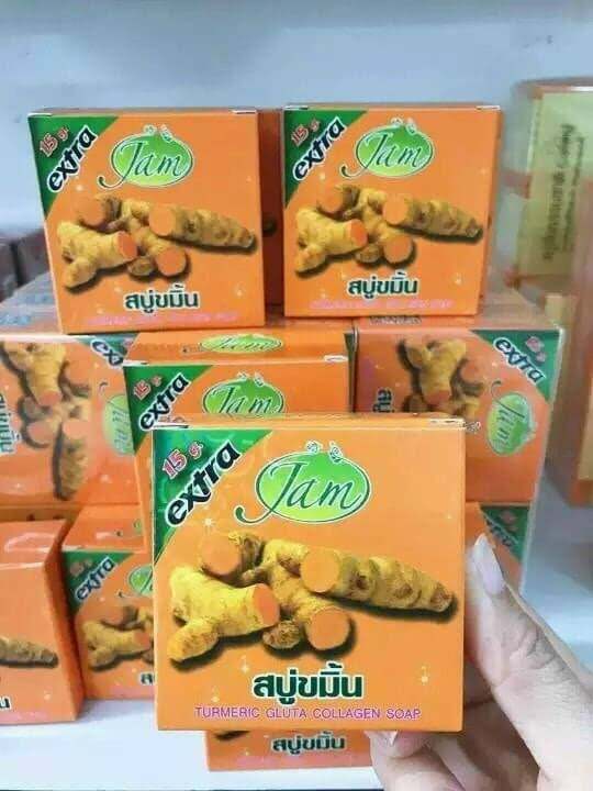 Xà Phòng Cám Nghệ JAM EXTRA  Thái Lan Chính Hãng