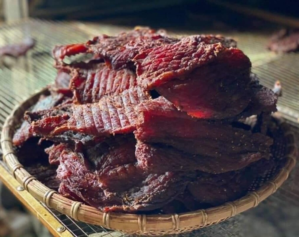 500g thịt lợn gác bếp