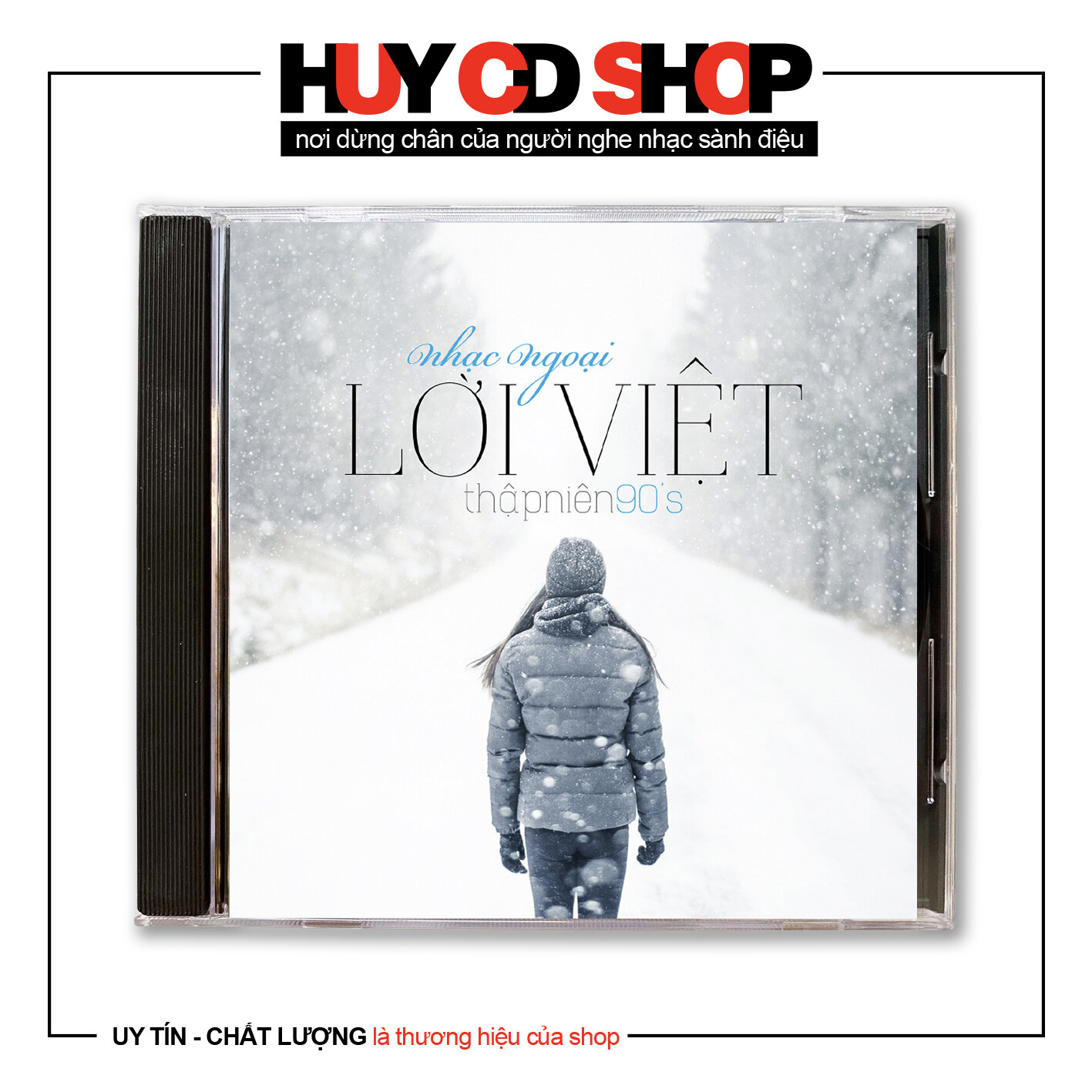 Đĩa cd nhạc ngoại lời việt thập niên 90 nhạc vàng trữ tình bolero đĩa lòng trắng chất lượng cao âm thanh chuẩn huy cd shop