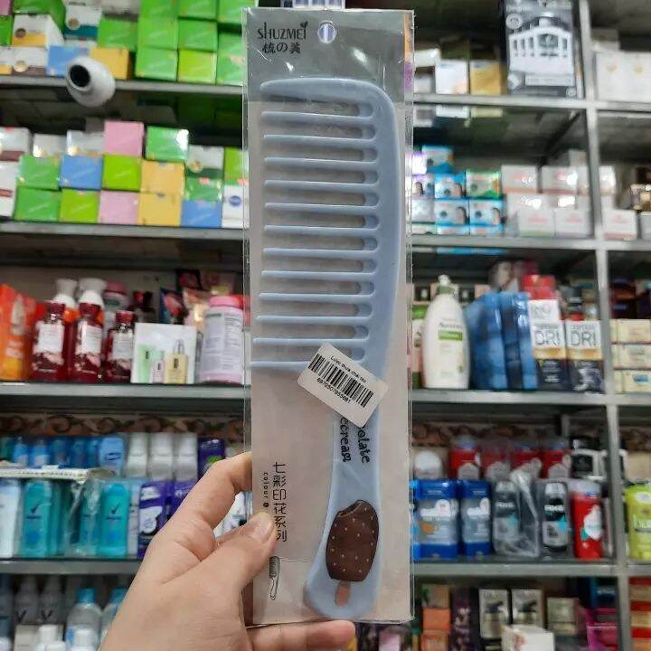 Lược răng thưa chải tóc xoăn loại tốt