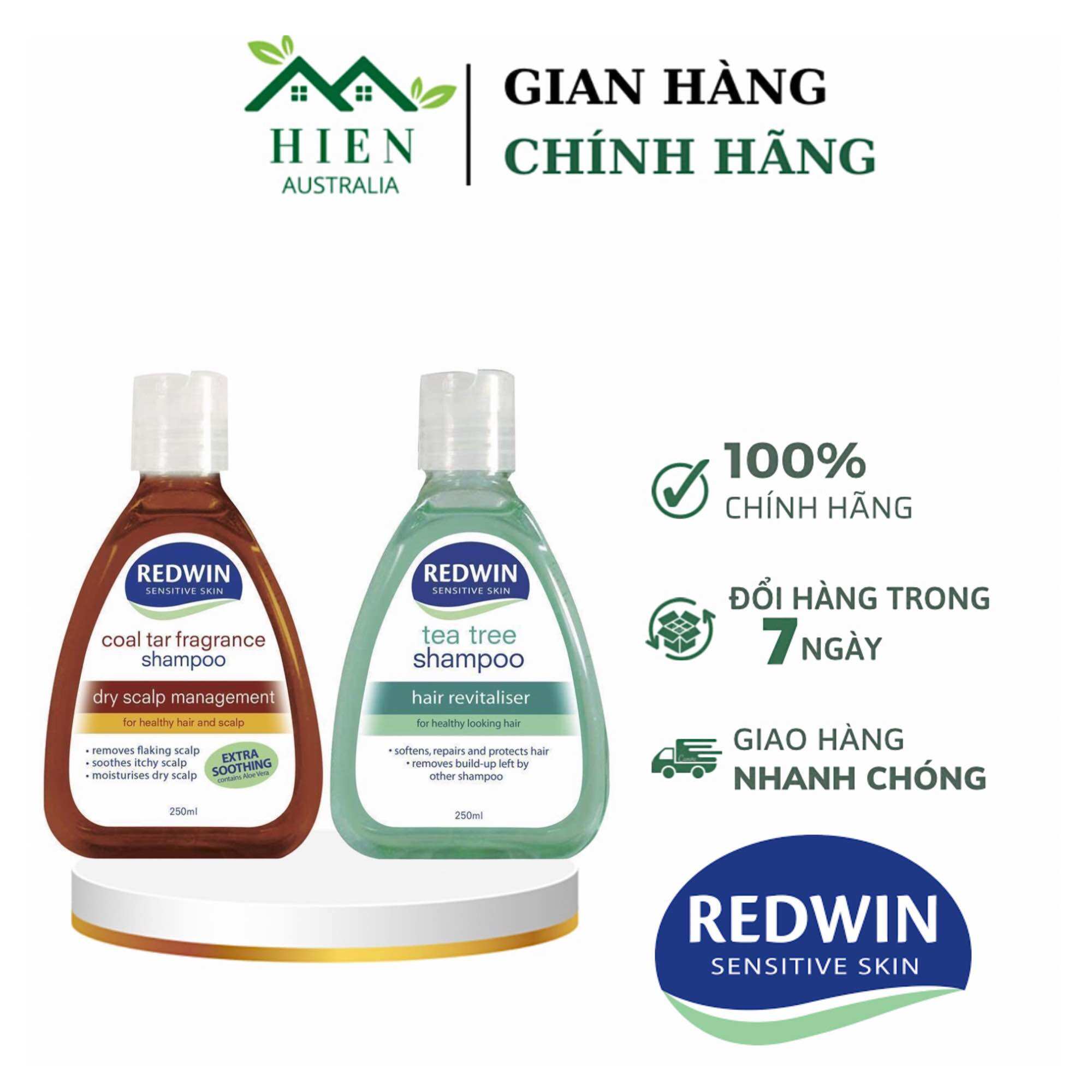 Dầu Gội Redwin Sensitive Skin 250ml