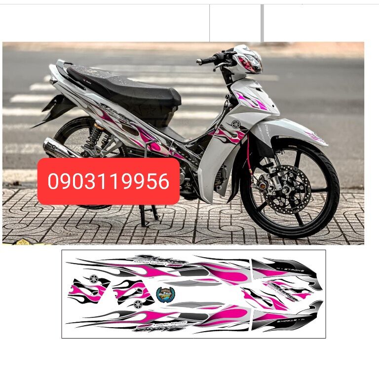 Tem rời sirius trắng hồng lửa siêu đẹp