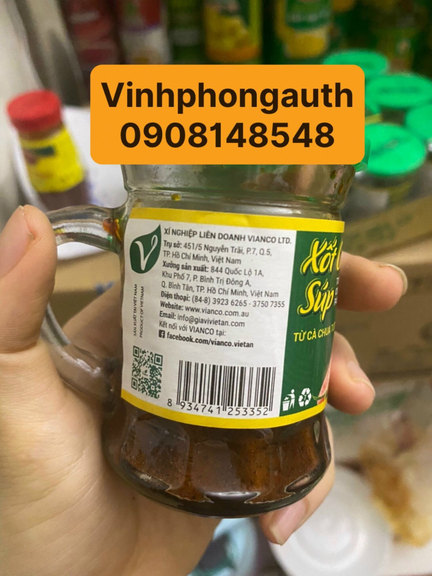 Xốt /Sốt Cà súp Vianco hũ (50g)