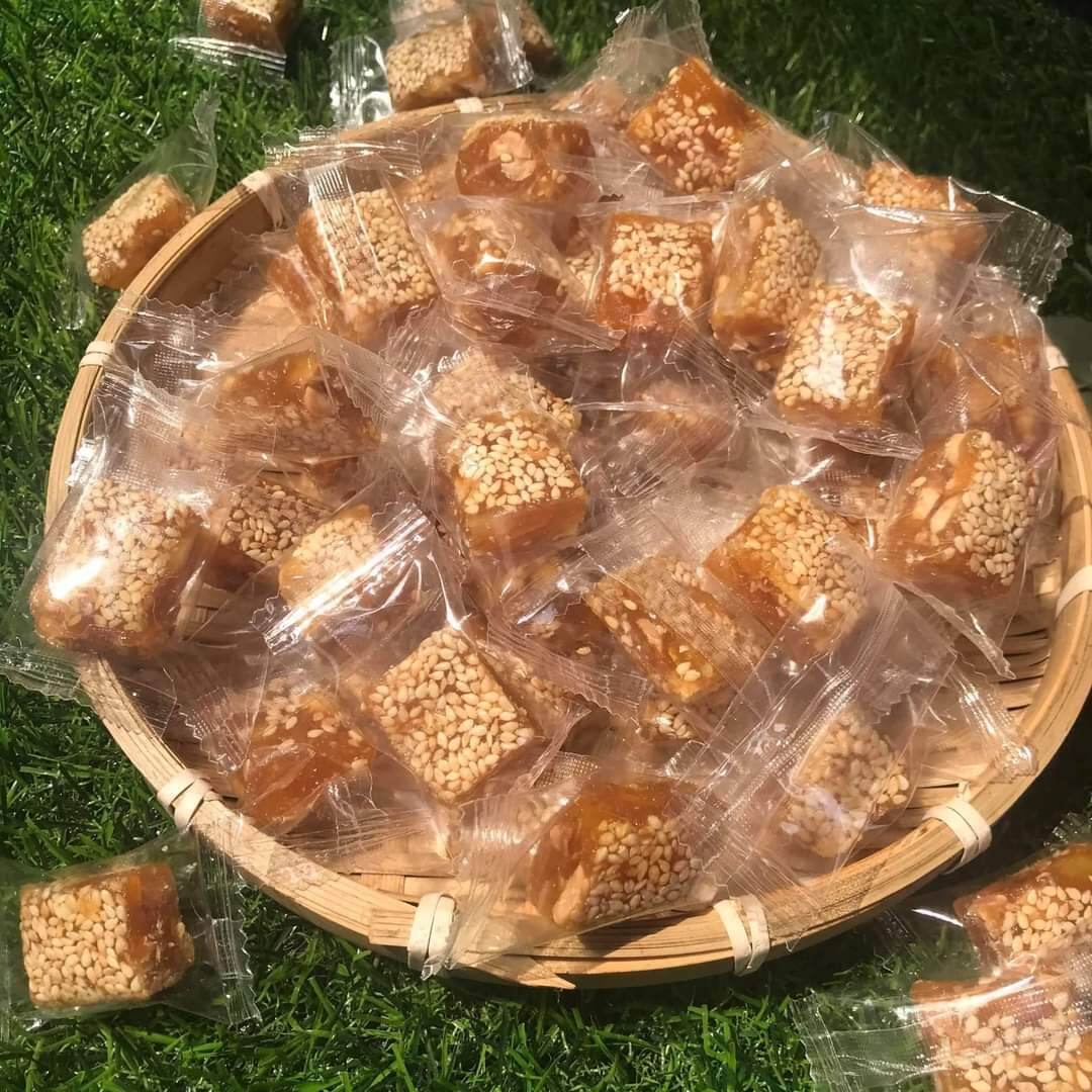 Kẹo khóm mè  dừa non sợi 1kg