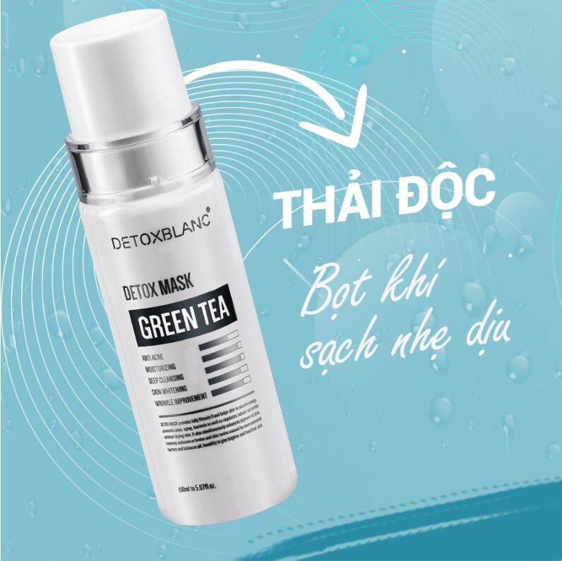 MẶT NẠ SỦI BỌT THẢI ĐỘC DETOX BLANC.(MẪU MỚI NHẤT)