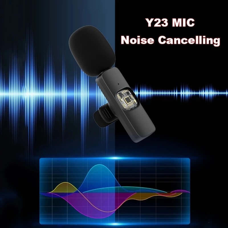 Micro cài áo không dây cho Android, Iphone (loại 2 mic) giúp thu âm live stream quay video siêu rõ nét