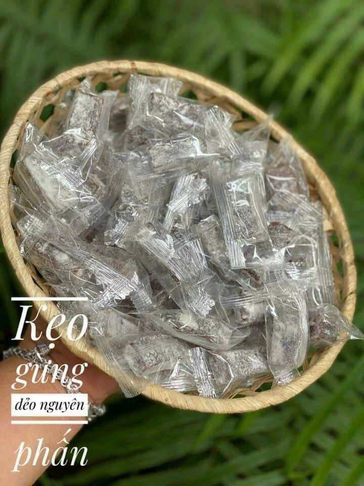 Kẹo gừng phấn 50k/500g