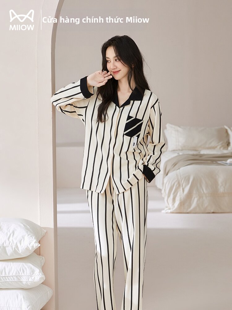 [MiiOW | Cotton Long Sleeve Set Lounge Wear Open Casual Large Size Premium,MiiOW | Cotton Long Sleeve Set Lounge Wear Open Casual Large Size Premium,] Giá 697,000 Đồng*Miễn phí vận chuyển